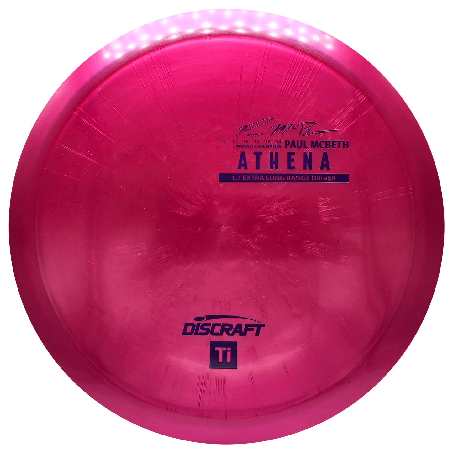 Discraft Titanium Ti Athena - Paul McBeth - KJ Disc