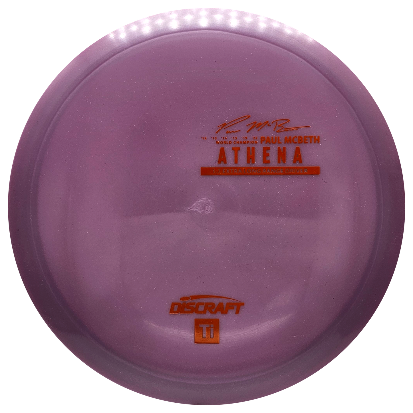 Discraft Titanium Ti Athena - Paul McBeth - KJ Disc