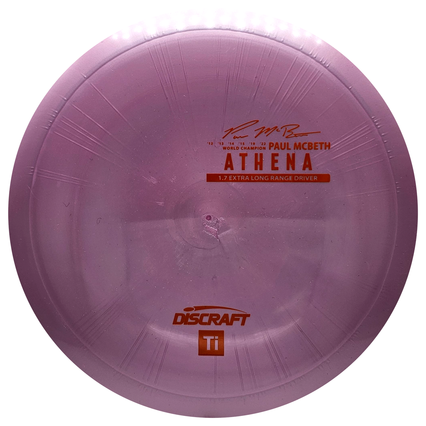Discraft Titanium Ti Athena - Paul McBeth - KJ Disc