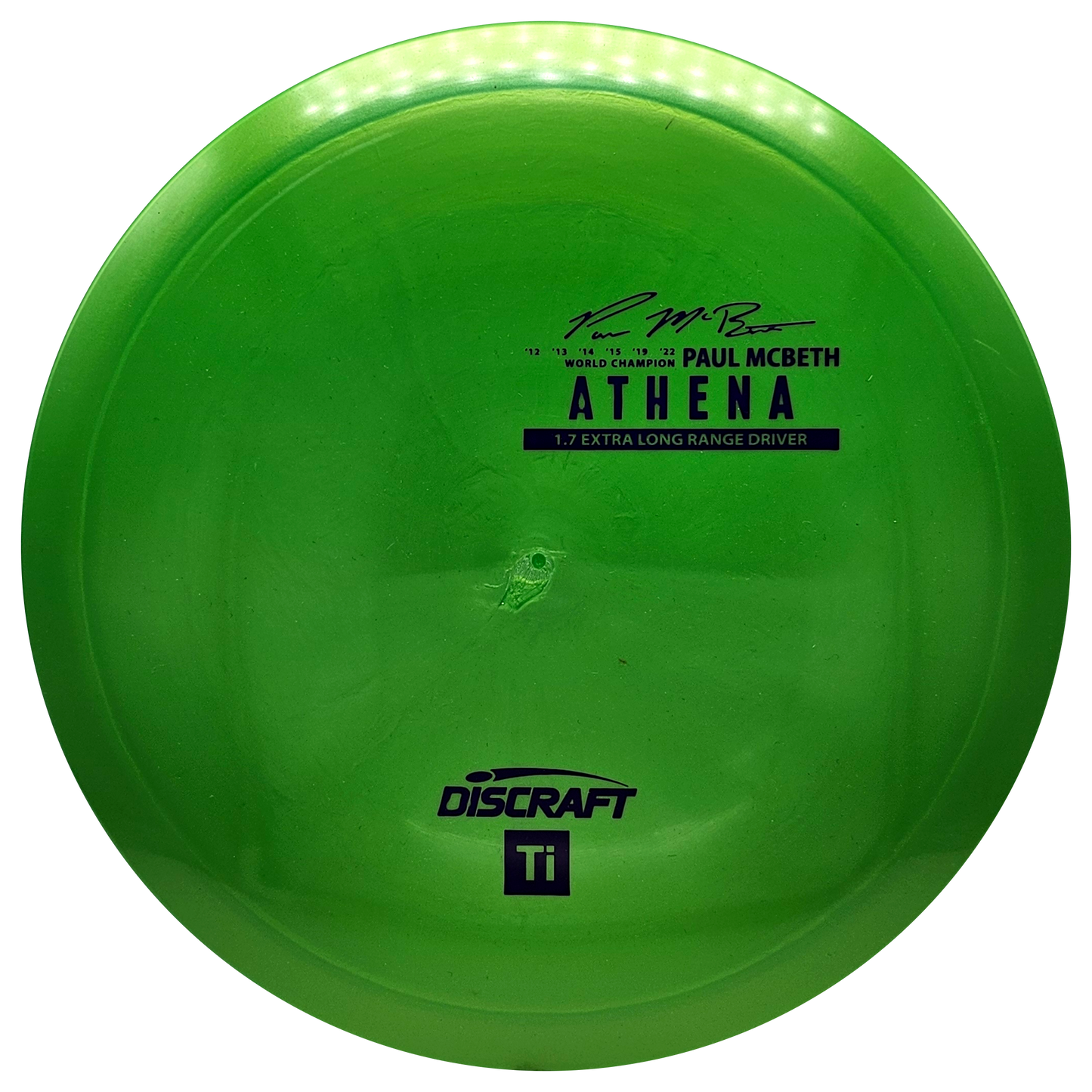 Discraft Titanium Ti Athena - Paul McBeth - KJ Disc