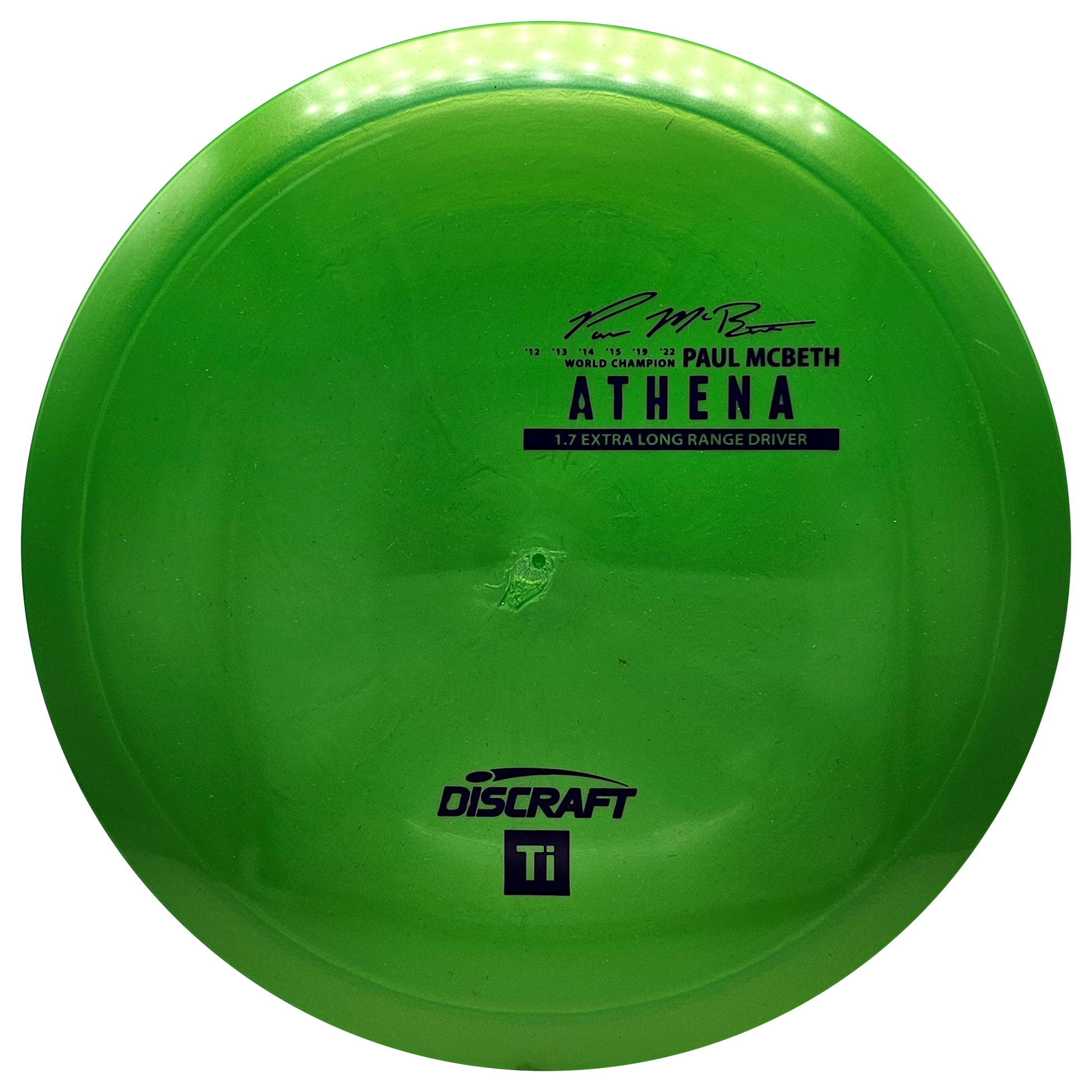 Discraft Titanium Ti Athena - Paul McBeth - KJ Disc