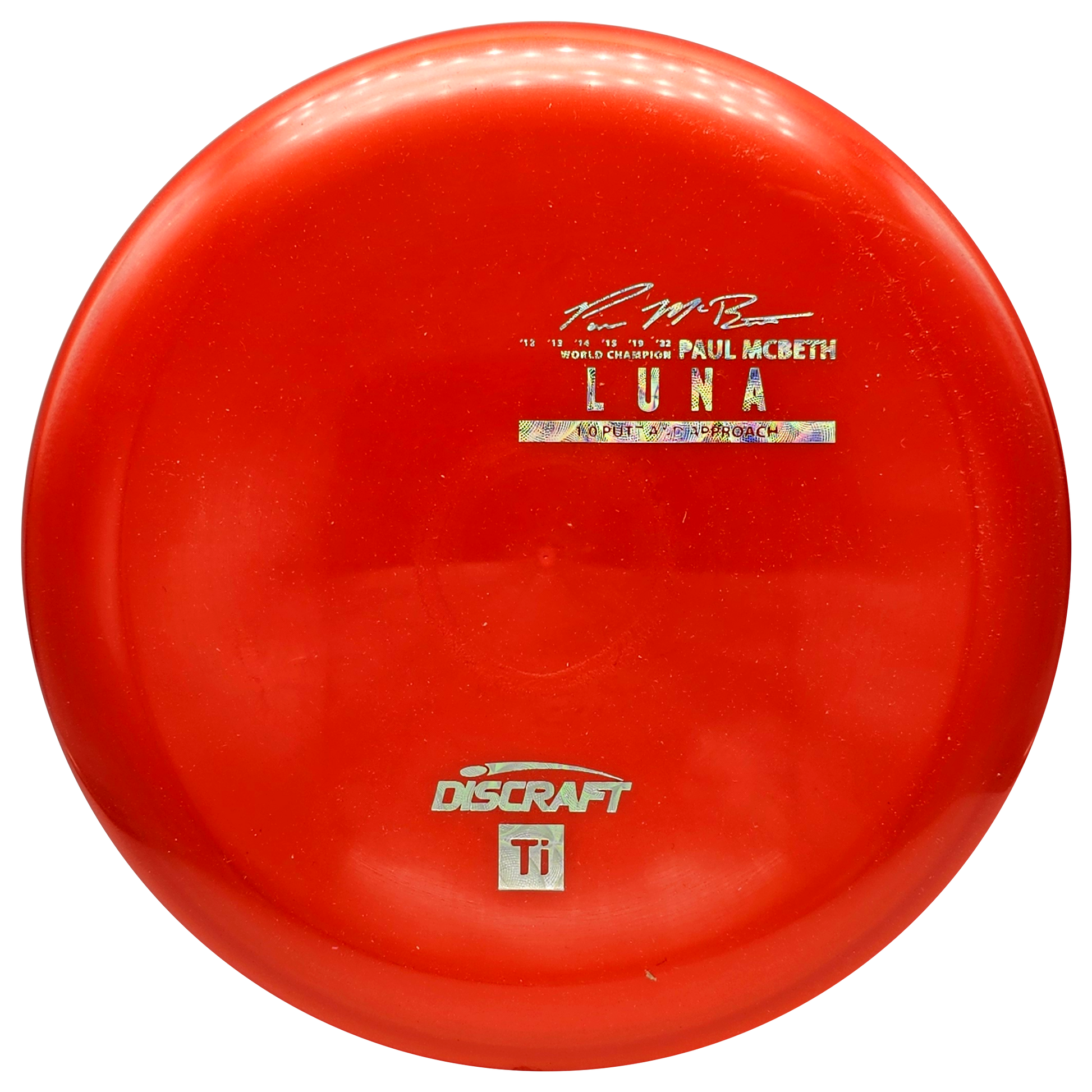 Discraft Titanium Ti Luna - Paul McBeth - KJ Disc