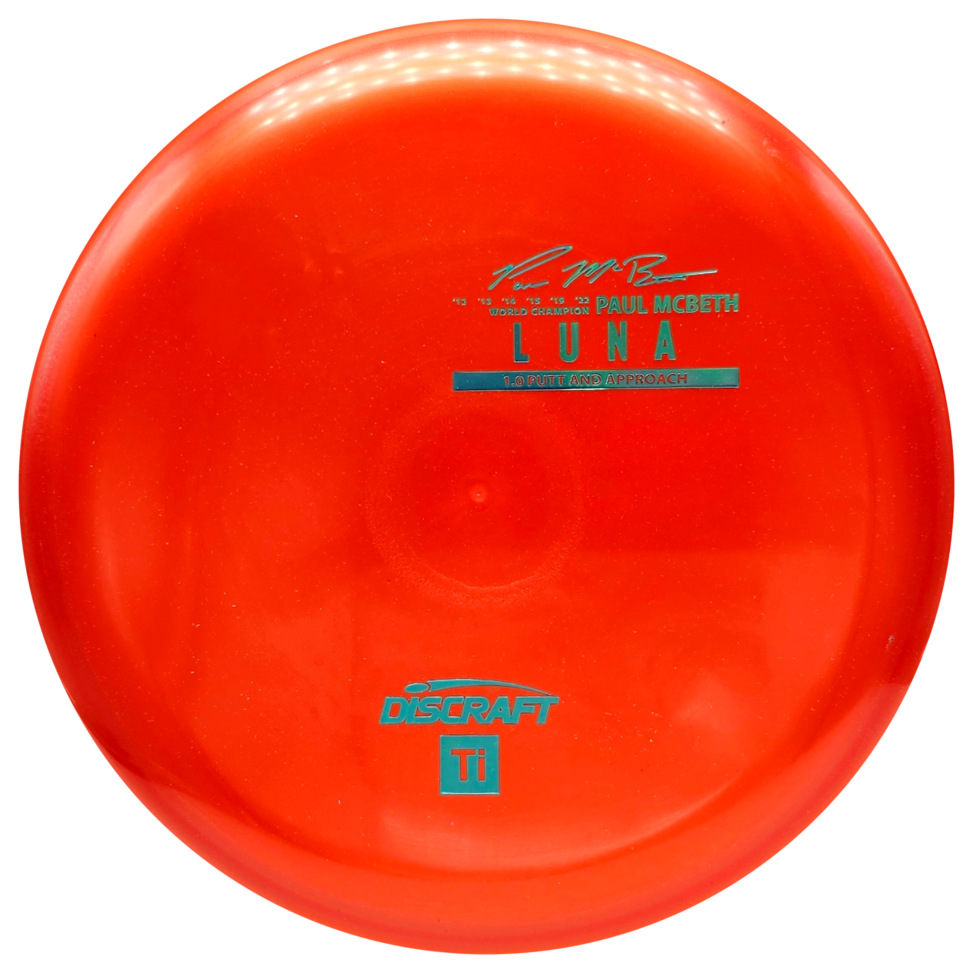 Discraft Titanium Ti Luna - Paul McBeth - KJ Disc