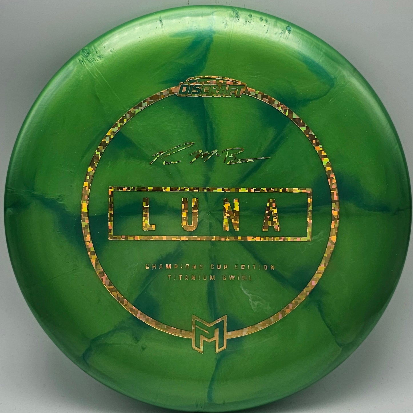Discraft Titanium Ti Swirl Luna - Champions Cup - KJ Disc