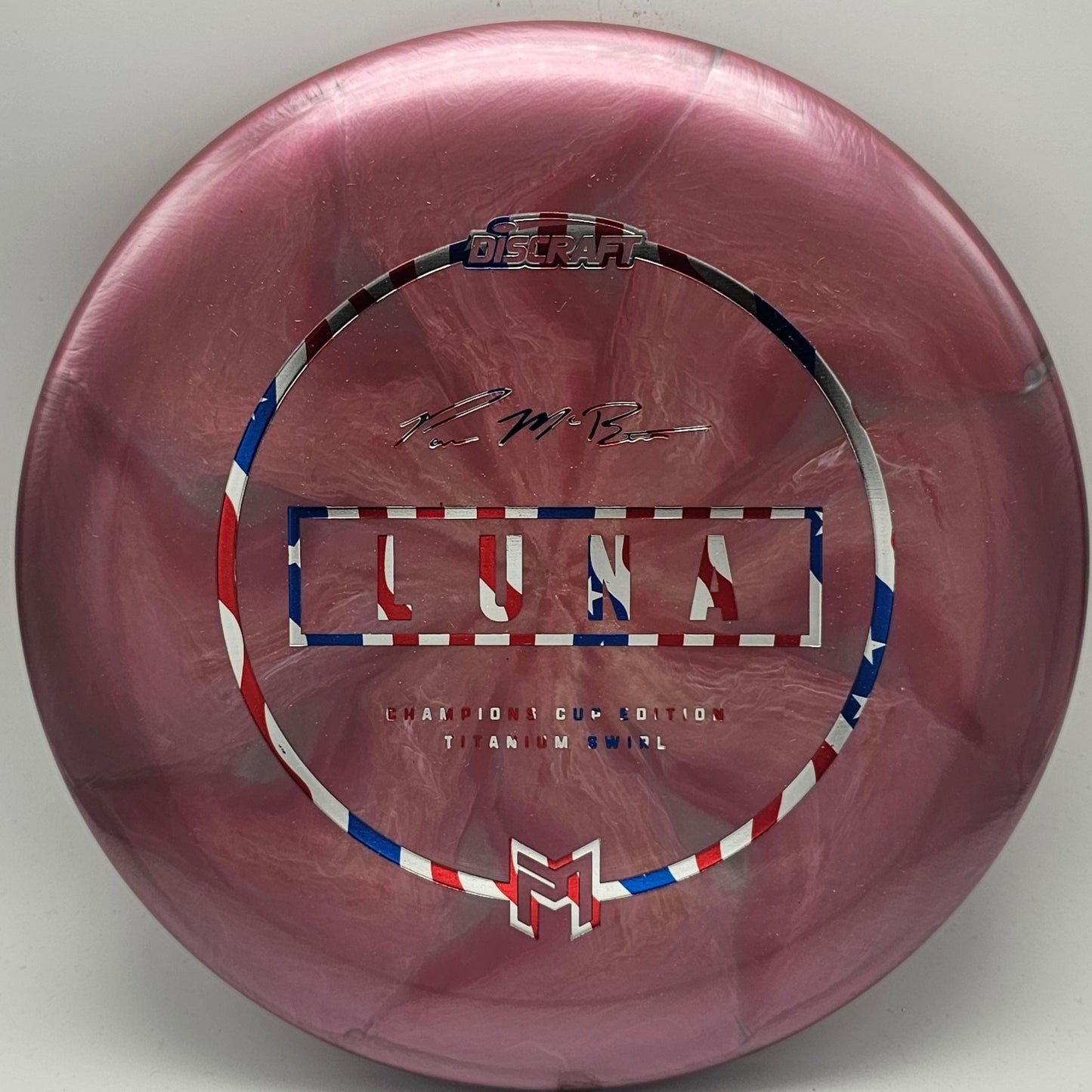Discraft Titanium Ti Swirl Luna - Champions Cup - KJ Disc