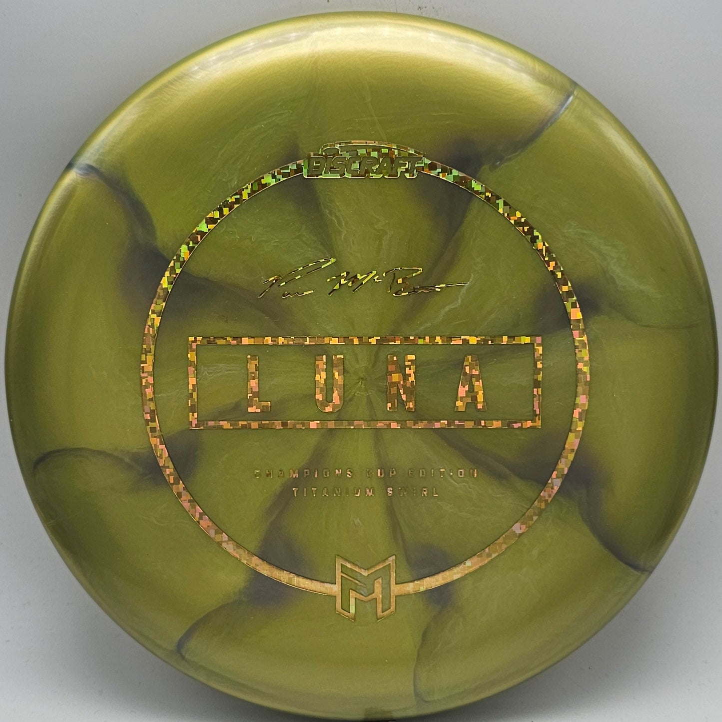 Discraft Titanium Ti Swirl Luna - Champions Cup - KJ Disc