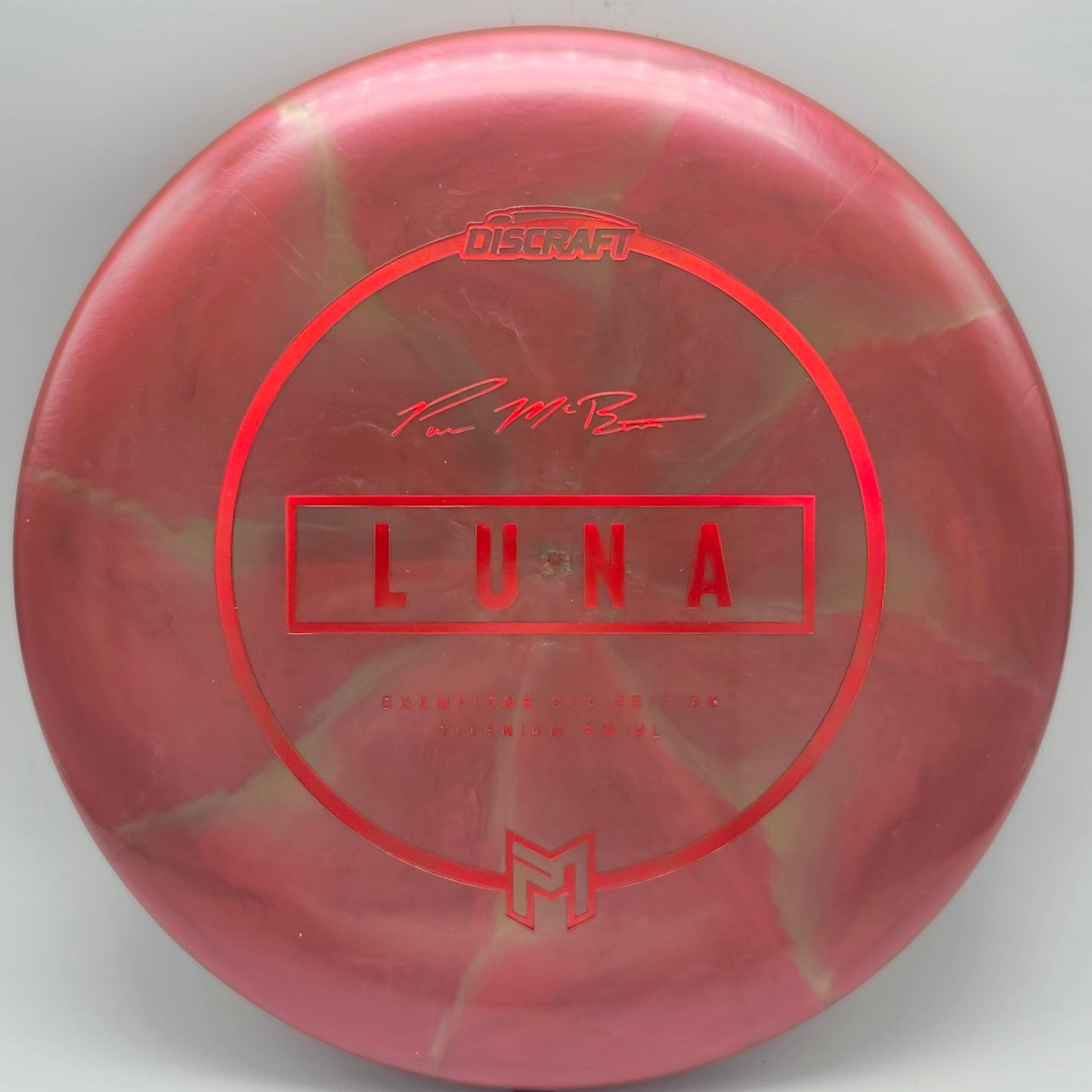 Discraft Titanium Ti Swirl Luna - Champions Cup - KJ Disc