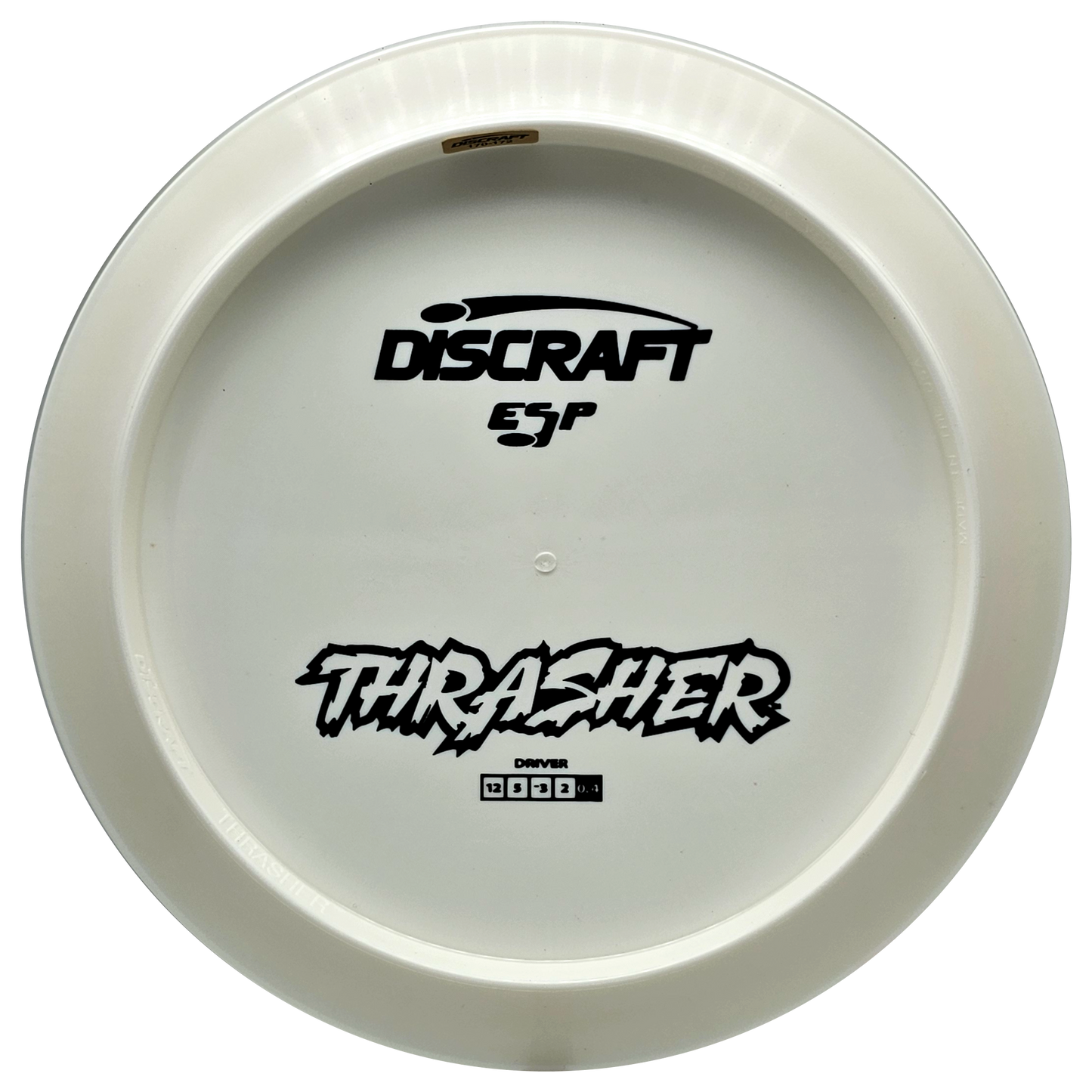 Discraft White ESP Thrasher Bottom Stamp - KJ Disc