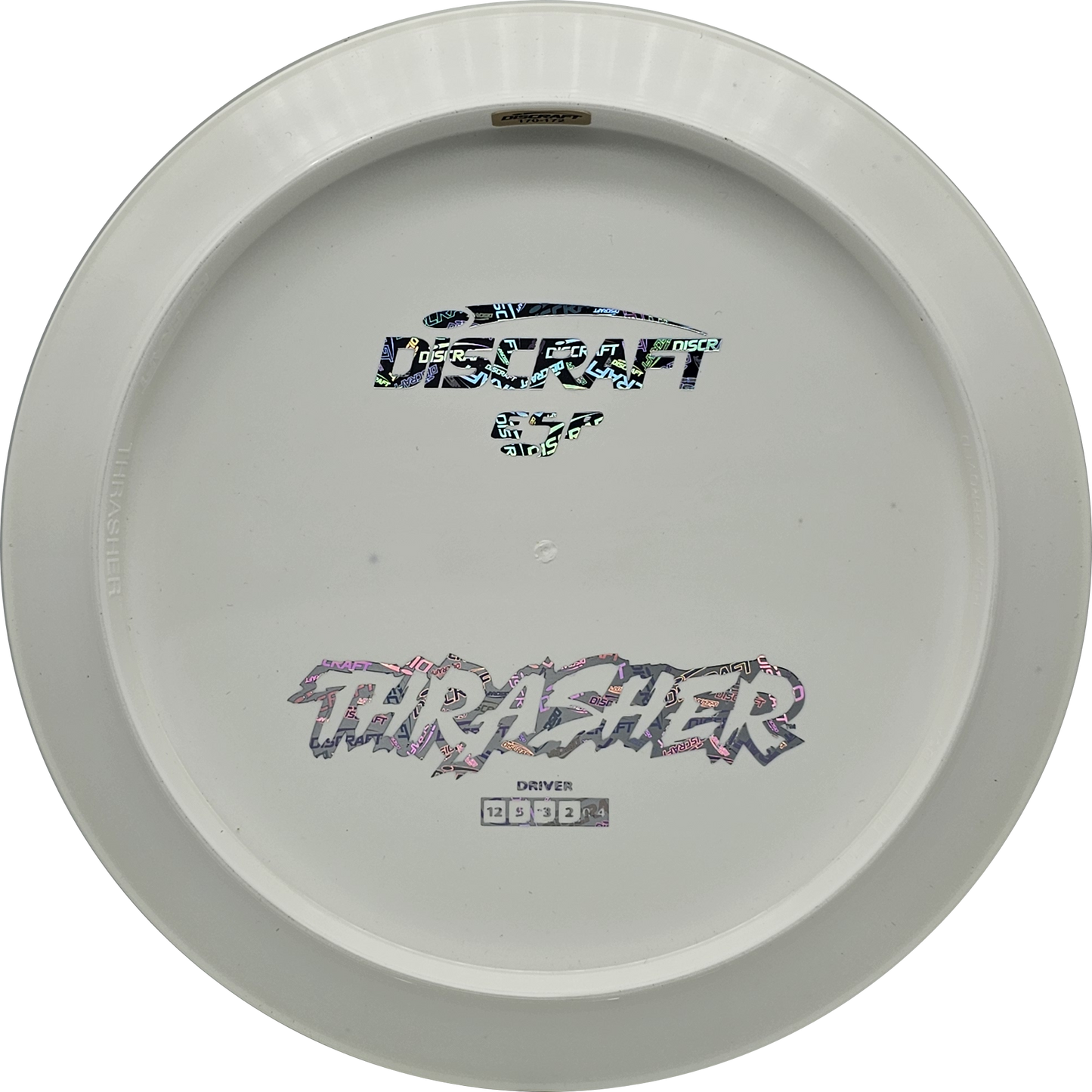 Discraft White ESP Thrasher Bottom Stamp - KJ Disc
