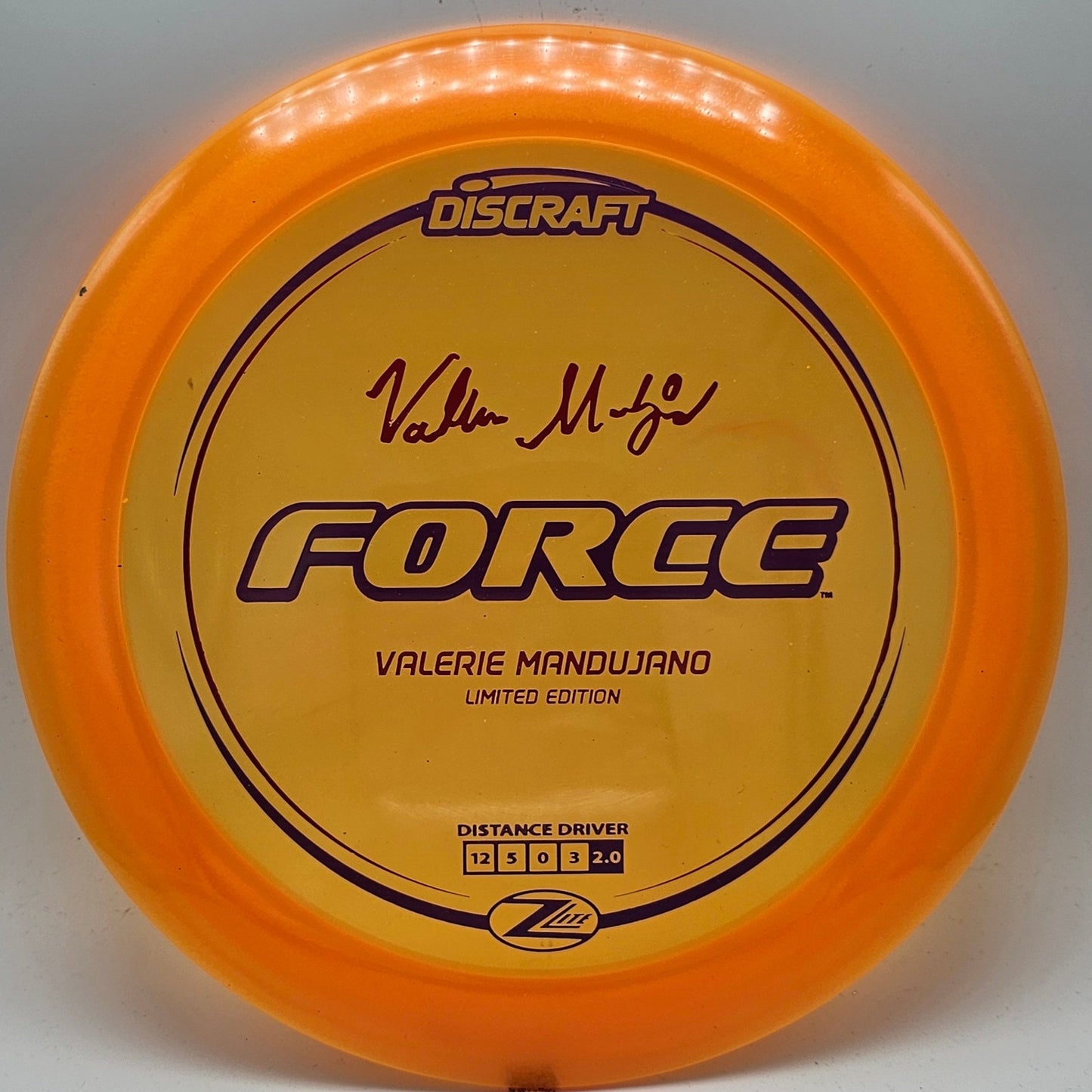 Discraft Z Lite Force - Valerie Mandujano Limited Edition - KJ Disc