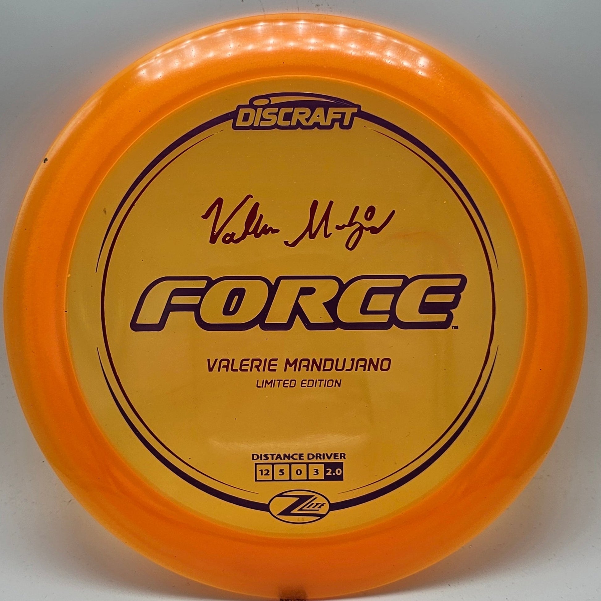 Discraft Z Lite Force - Valerie Mandujano Limited Edition - KJ Disc