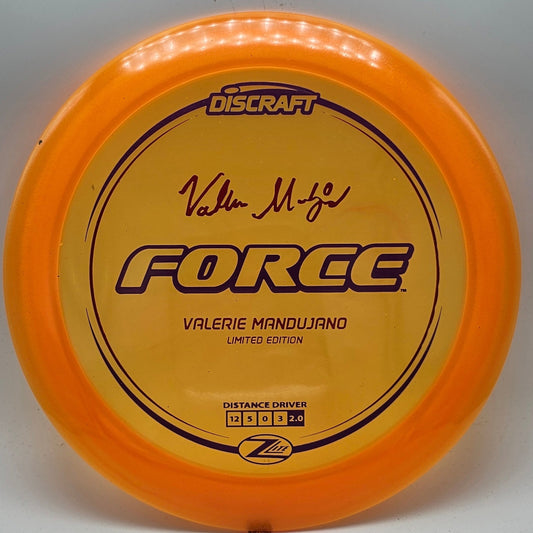 Discraft Z Lite Force - Valerie Mandujano Limited Edition - KJ Disc