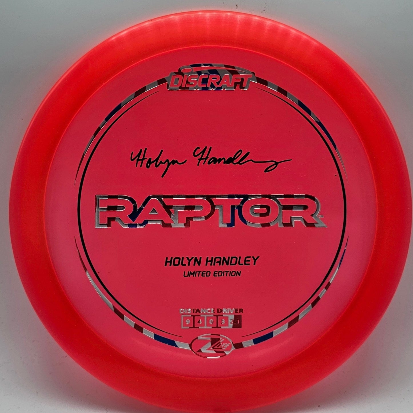 Discraft Z Lite Raptor - Holyn Handley Limited Edition - KJ Disc