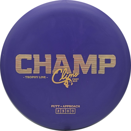 Trophy Line Champ First Run - Climo - KJ Disc