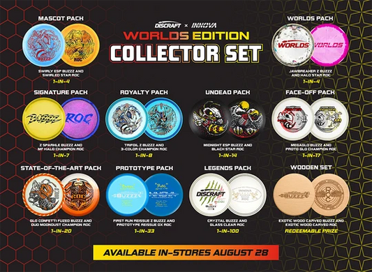 Discraft 2026 Pro Worlds Buzzz and Roc Worlds Pack