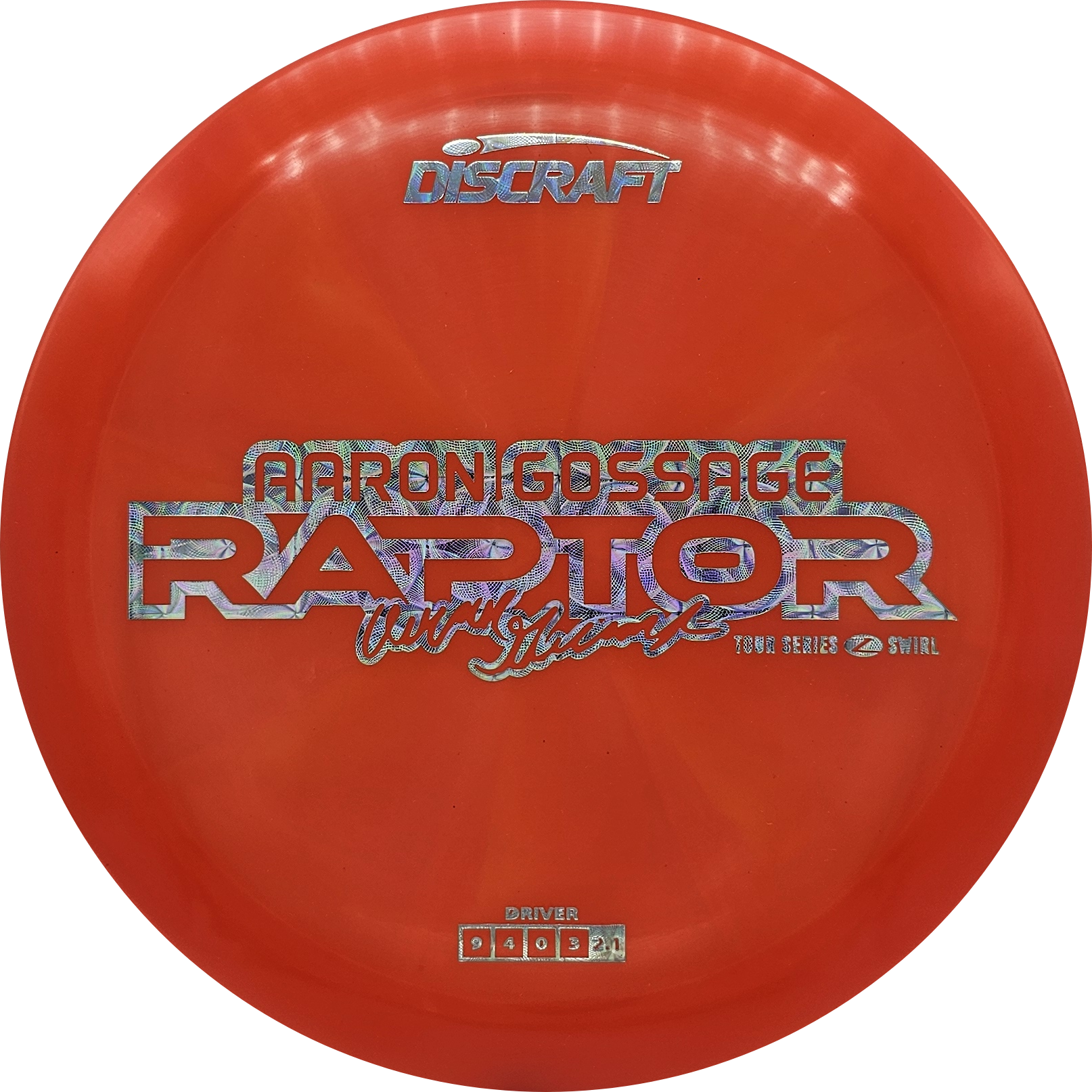 Discraft Aaron Gossage Raptor - Tour Series 2025 - KJ Disc