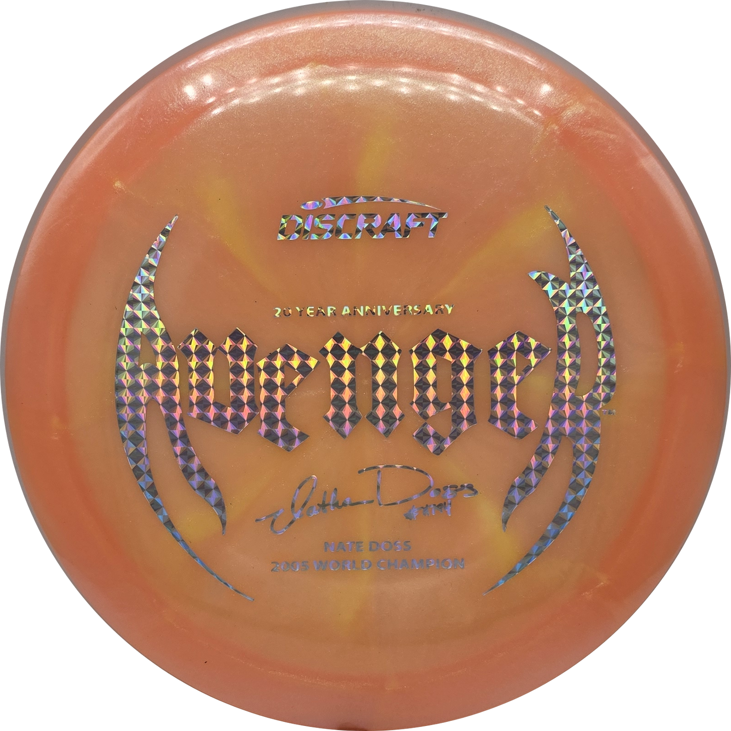 Discraft Z ColorShift Swirl Elite Avenger - Nate Doss