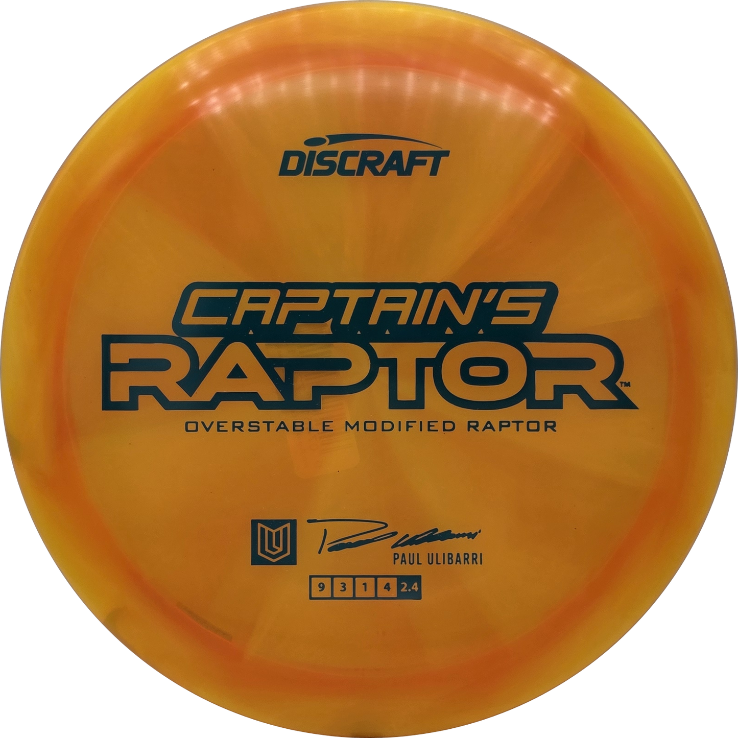 Discraft Z Swirl Captain's Raptor 2025 - Paul Ulibarri