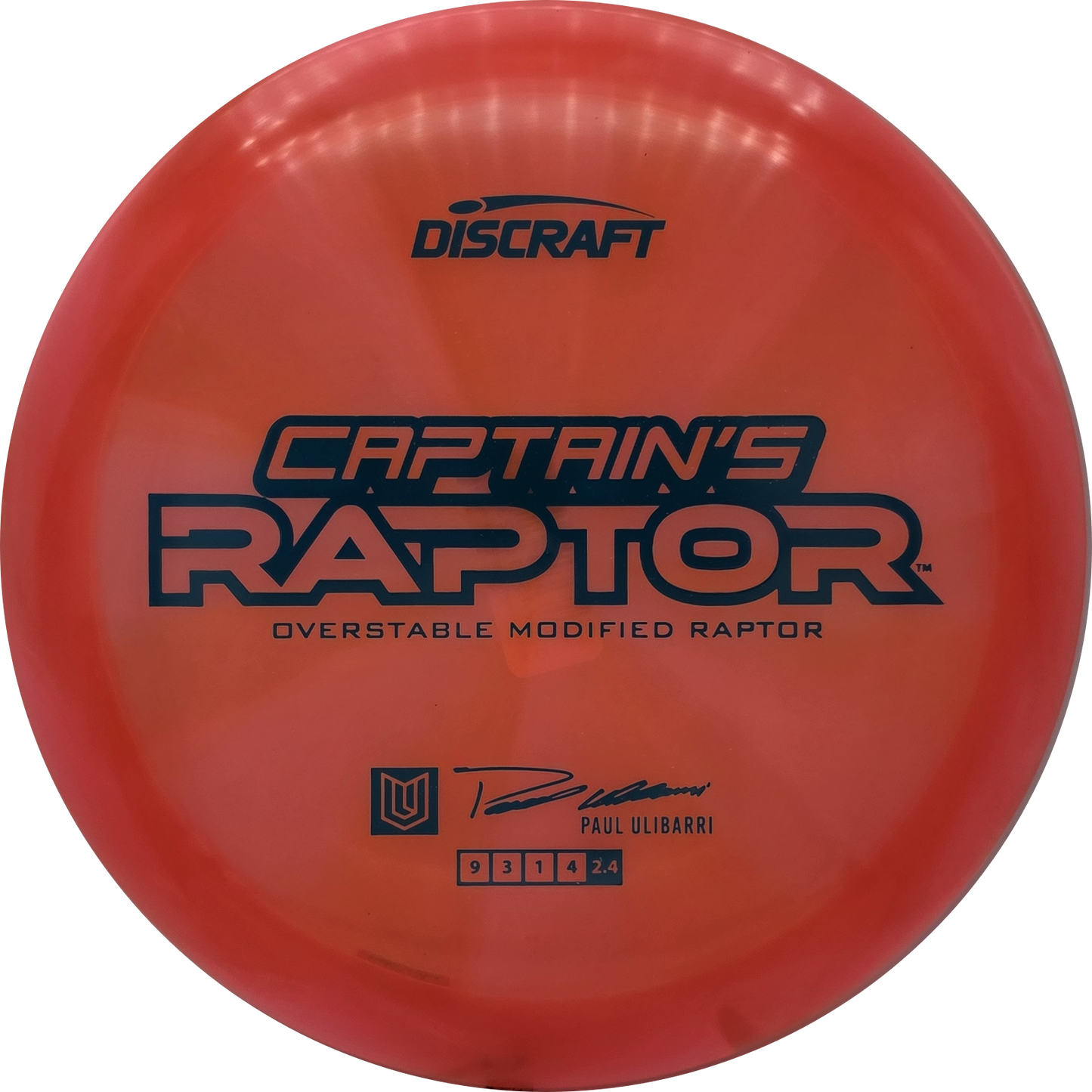 Discraft Z Swirl Captain's Raptor 2025 - Paul Ulibarri