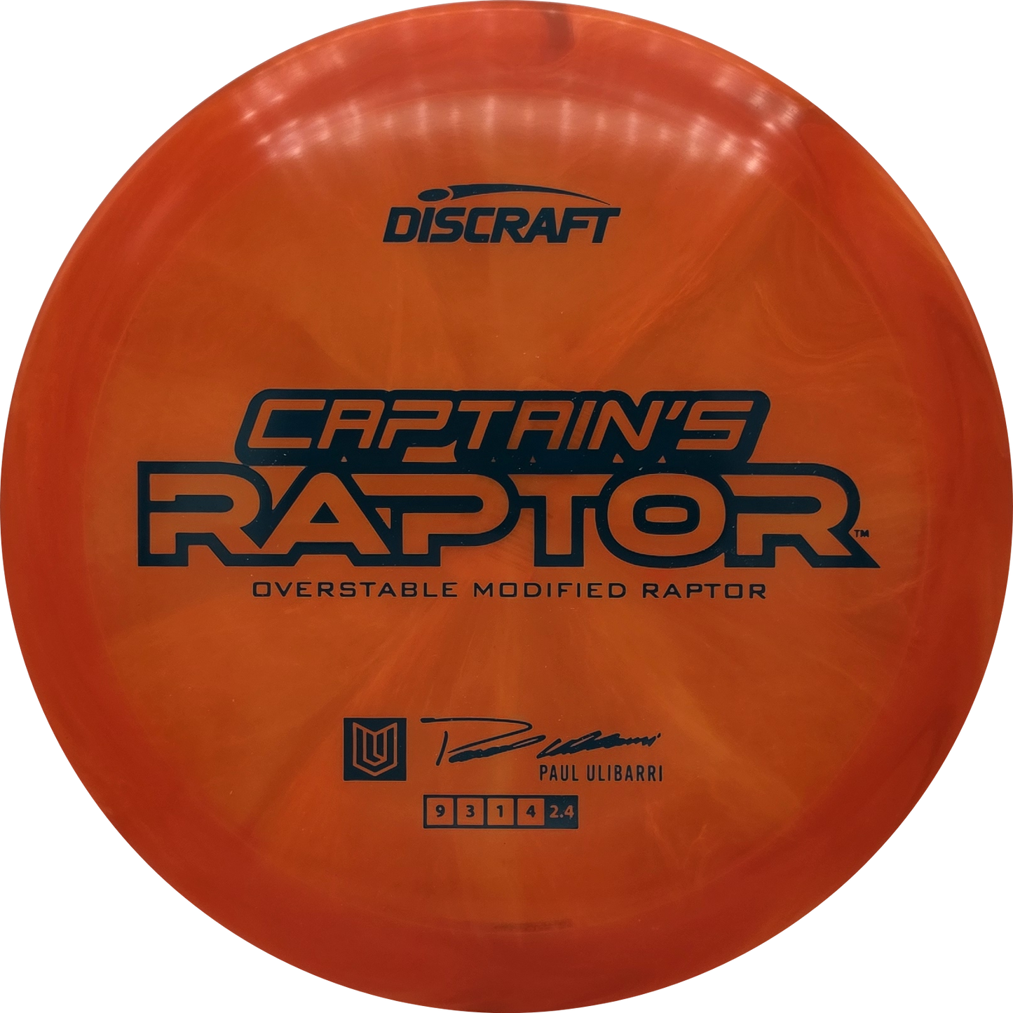 Discraft Z Swirl Captain's Raptor 2025 - Paul Ulibarri