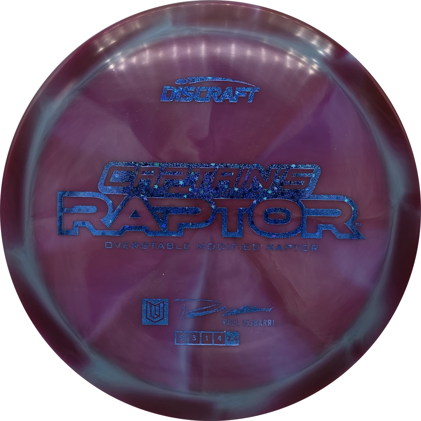 Discraft Z Swirl Captain's Raptor 2025 - Paul Ulibarri