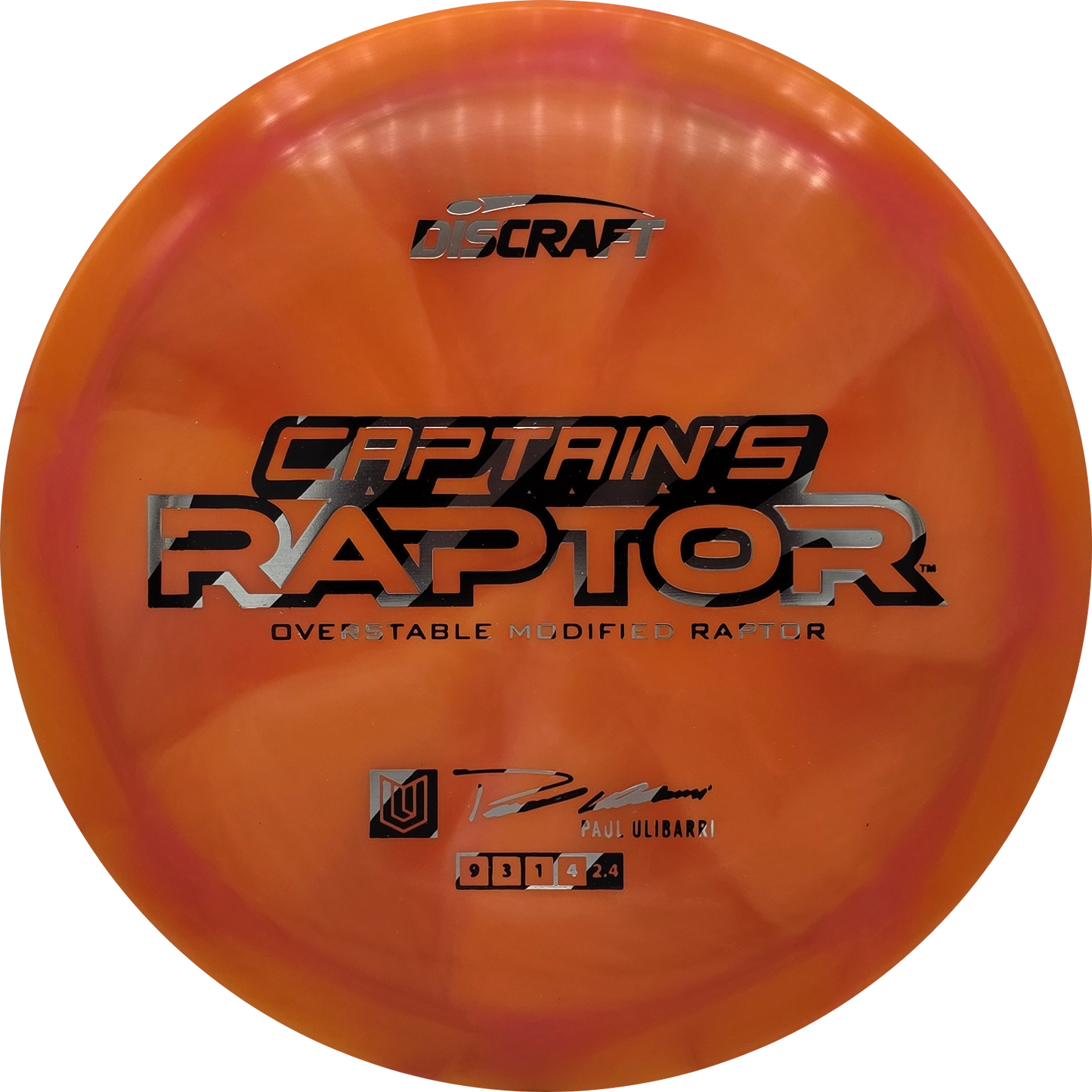 Discraft Z Swirl Captain's Raptor 2025 - Paul Ulibarri
