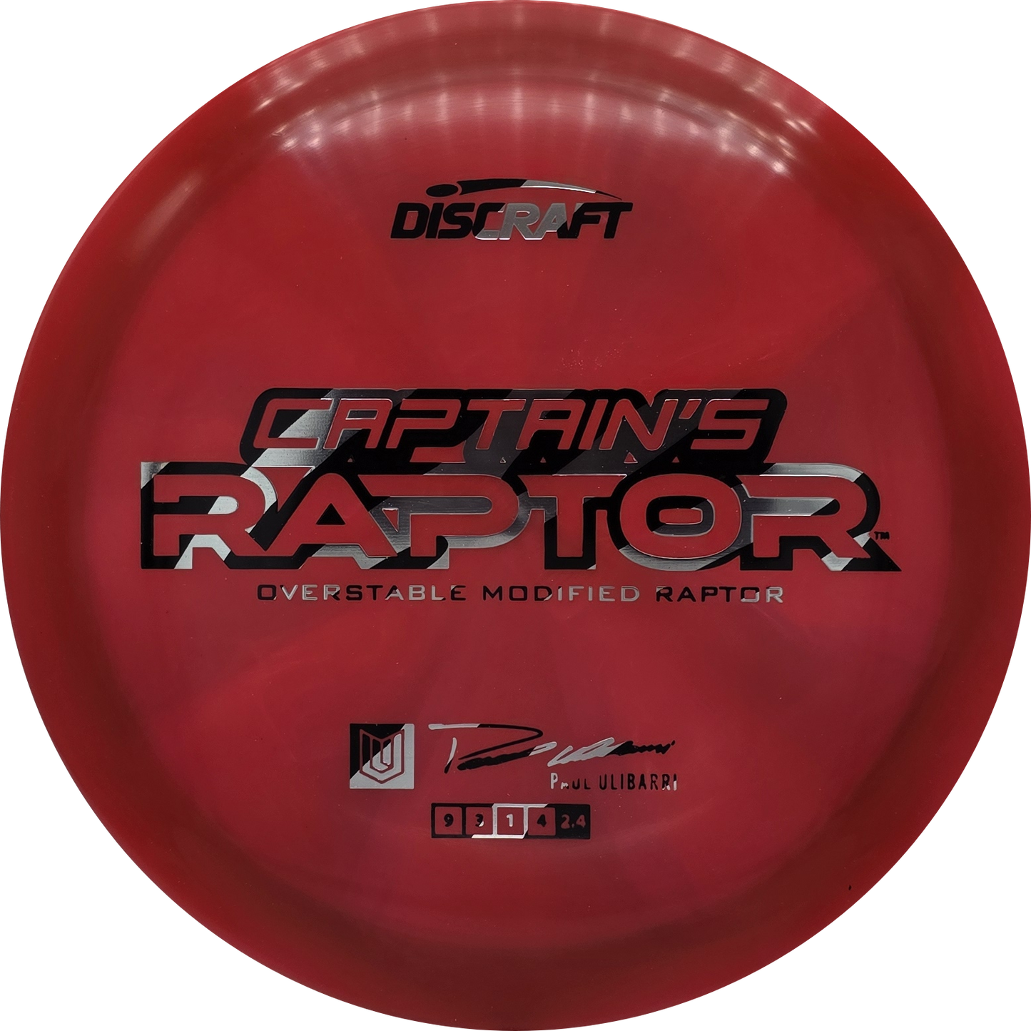 Discraft Z Swirl Captain's Raptor 2025 - Paul Ulibarri