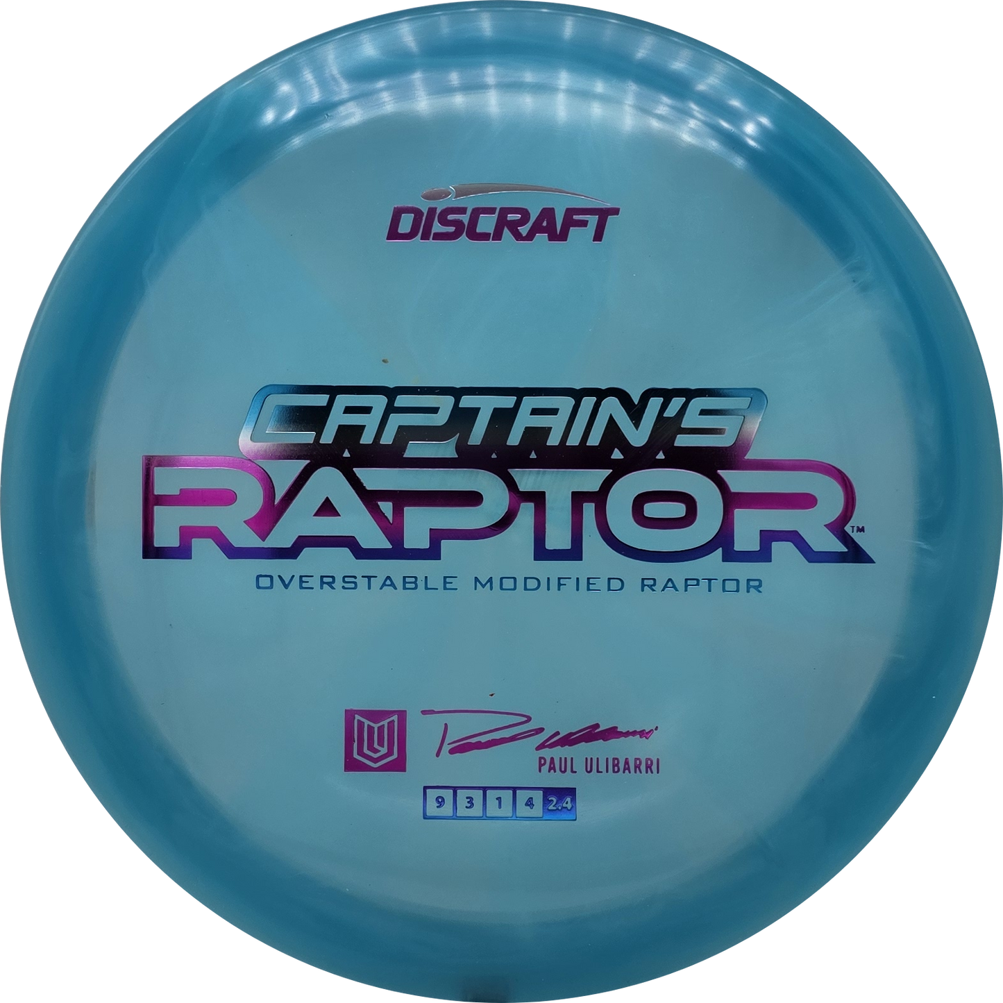 Discraft Z Swirl Captain's Raptor 2025 - Paul Ulibarri