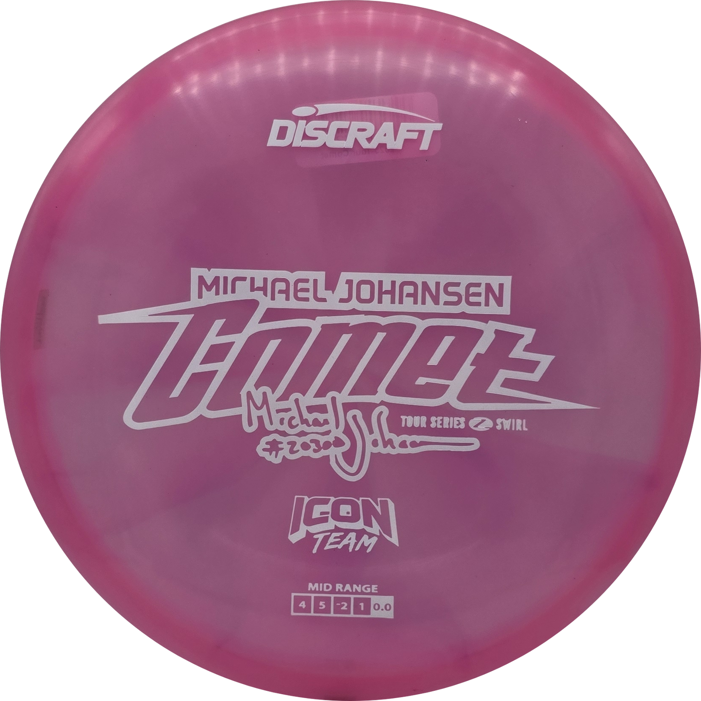 Discraft Z Swirl Michael Johansen Icon Team Comet - Tour Series 2025