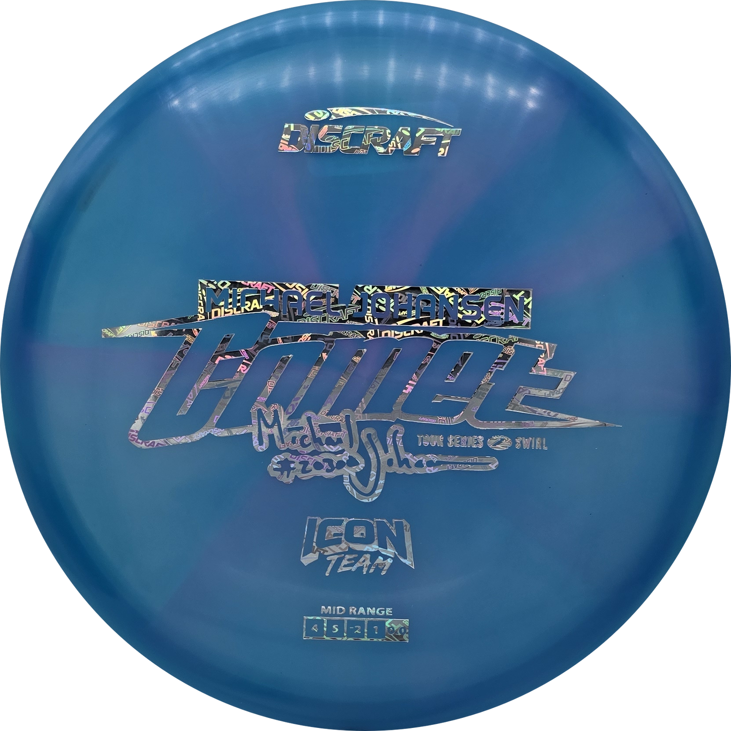 Discraft Z Swirl Michael Johansen Icon Team Comet - Tour Series 2025