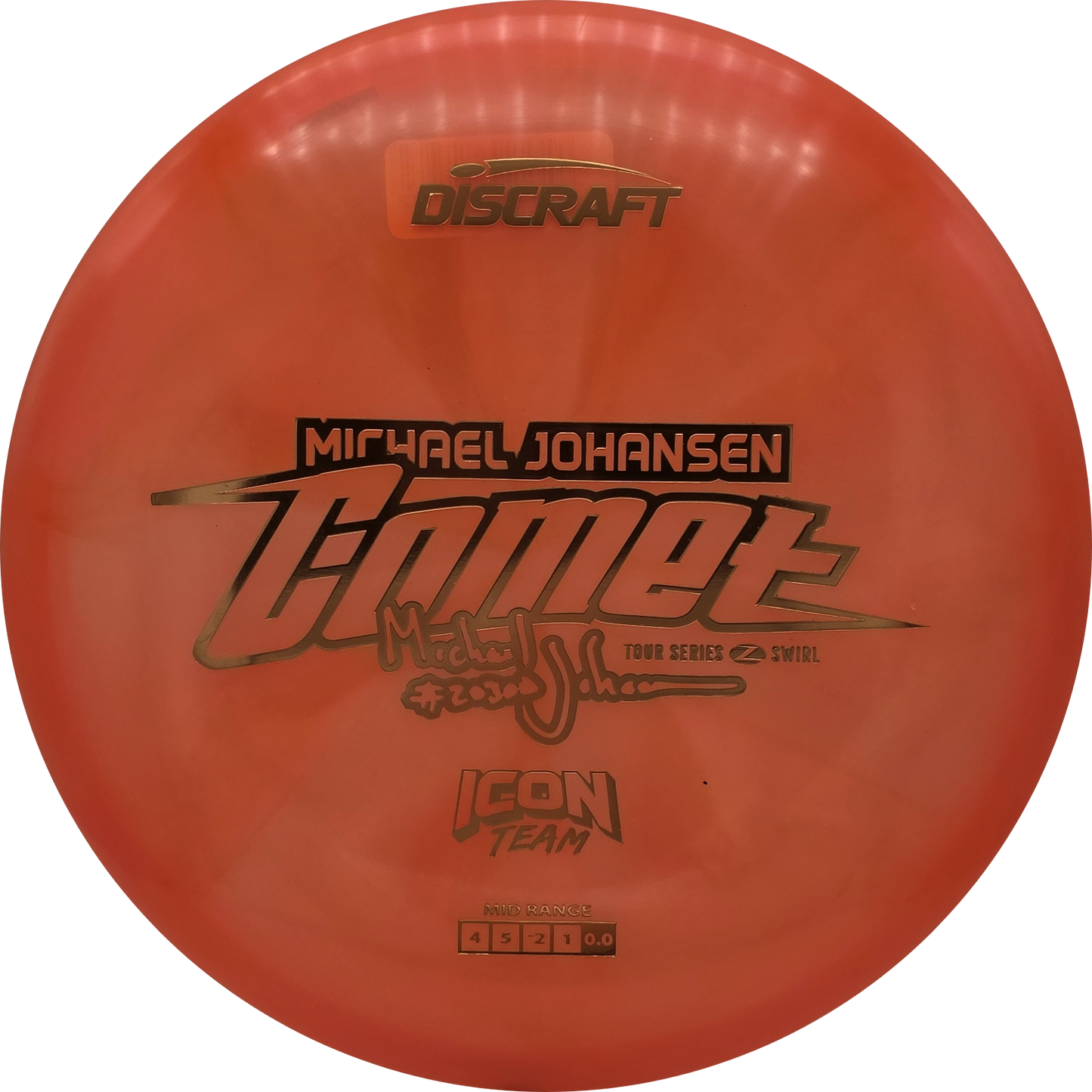 Discraft Z Swirl Michael Johansen Icon Team Comet - Tour Series 2025