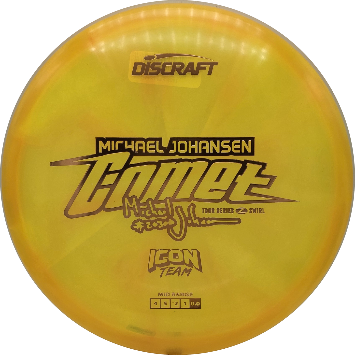 Discraft Z Swirl Michael Johansen Icon Team Comet - Tour Series 2025