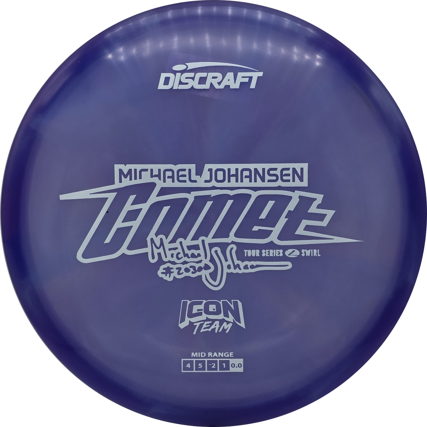 Discraft Z Swirl Michael Johansen Icon Team Comet - Tour Series 2025