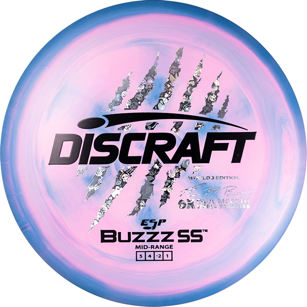 Discraft Worlds 6-Claw ESP Buzzz SS - Paul McBeth