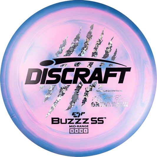 PRE-ORDER - Discraft Worlds 6-Claw ESP Buzzz SS - Paul McBeth