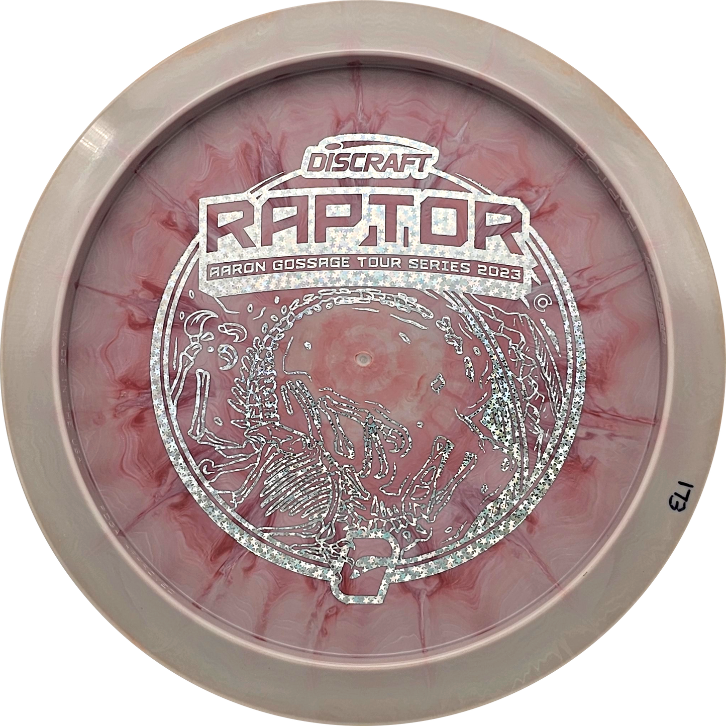 Discraft Bottom Stamp Raptor - Aaron Gossage Tour Series 2023