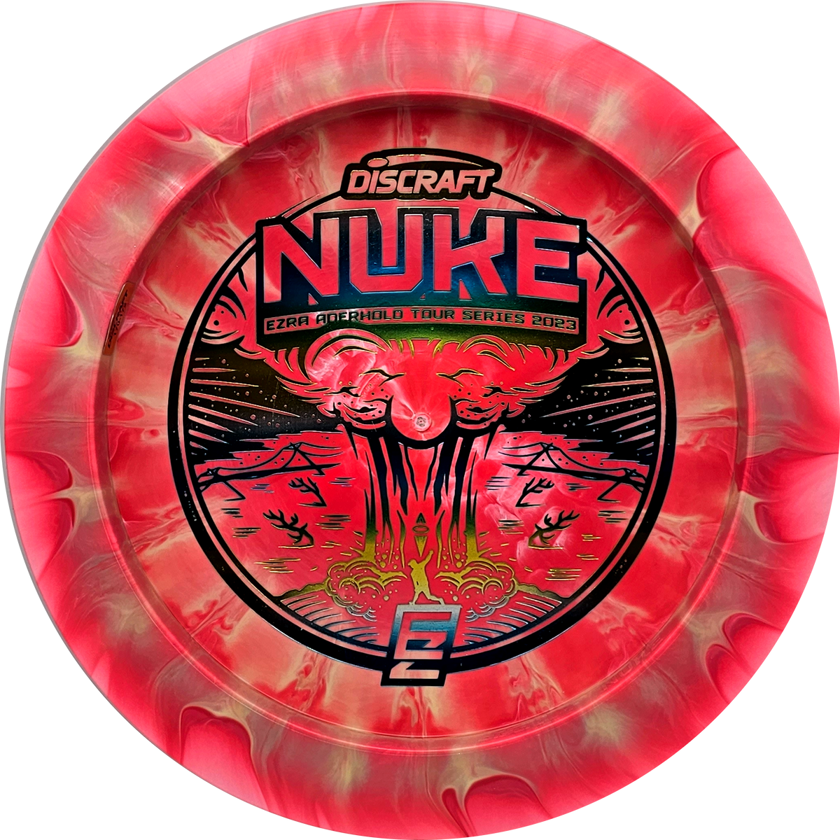 Discraft Bottom Stamp Nuke - Ezra Aderhold Tour Series 2023 - KJ Disc