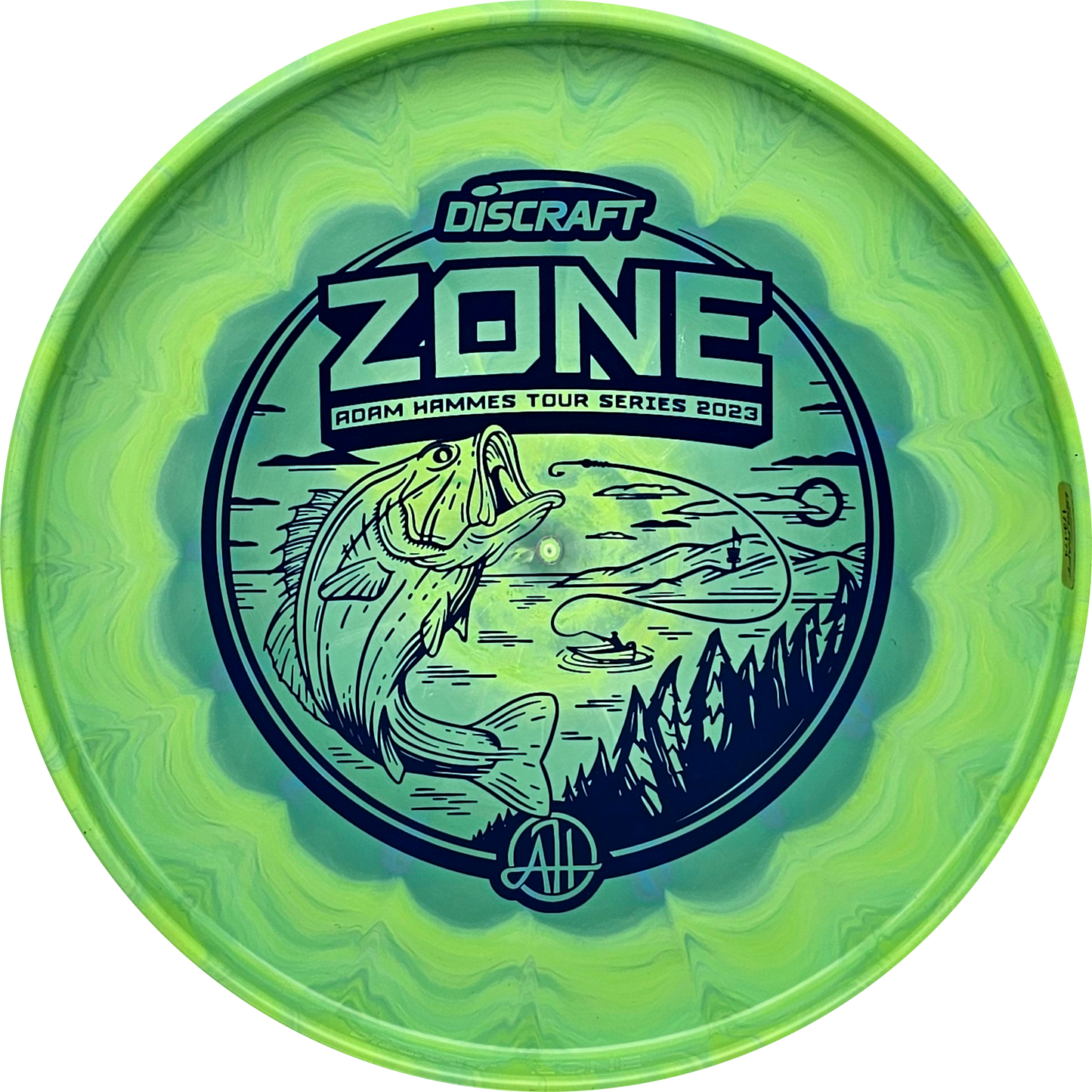 Discraft Bottom Stamp Zone - Adam Hammes Tour Series 2023 - KJ Disc