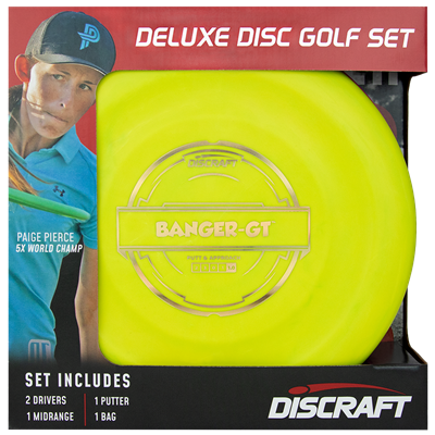 Discraft Deluxe Disc Golf Set With Bag - KJ Disc