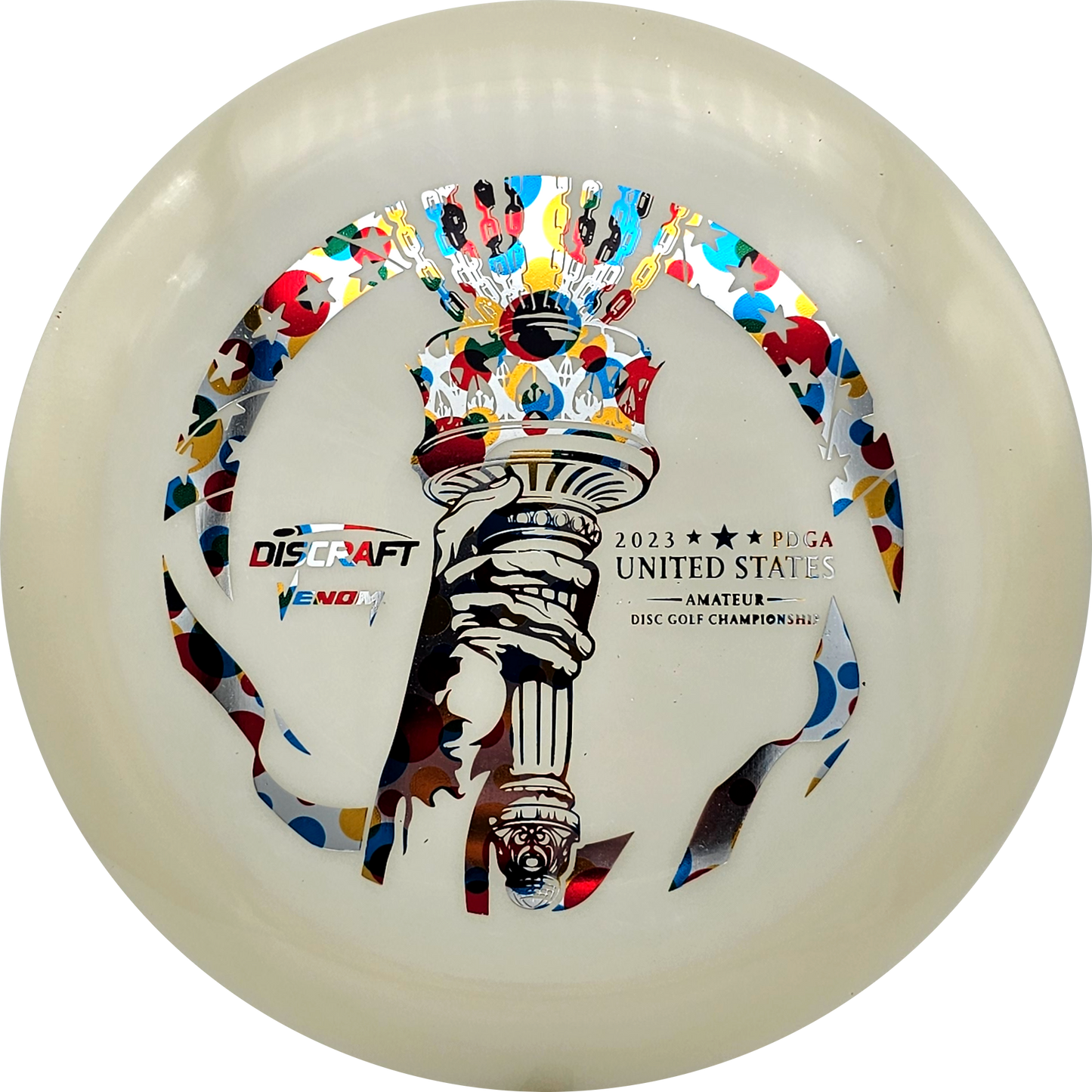 Discraft USADGC 2023 GLO Z Venom - KJ Disc