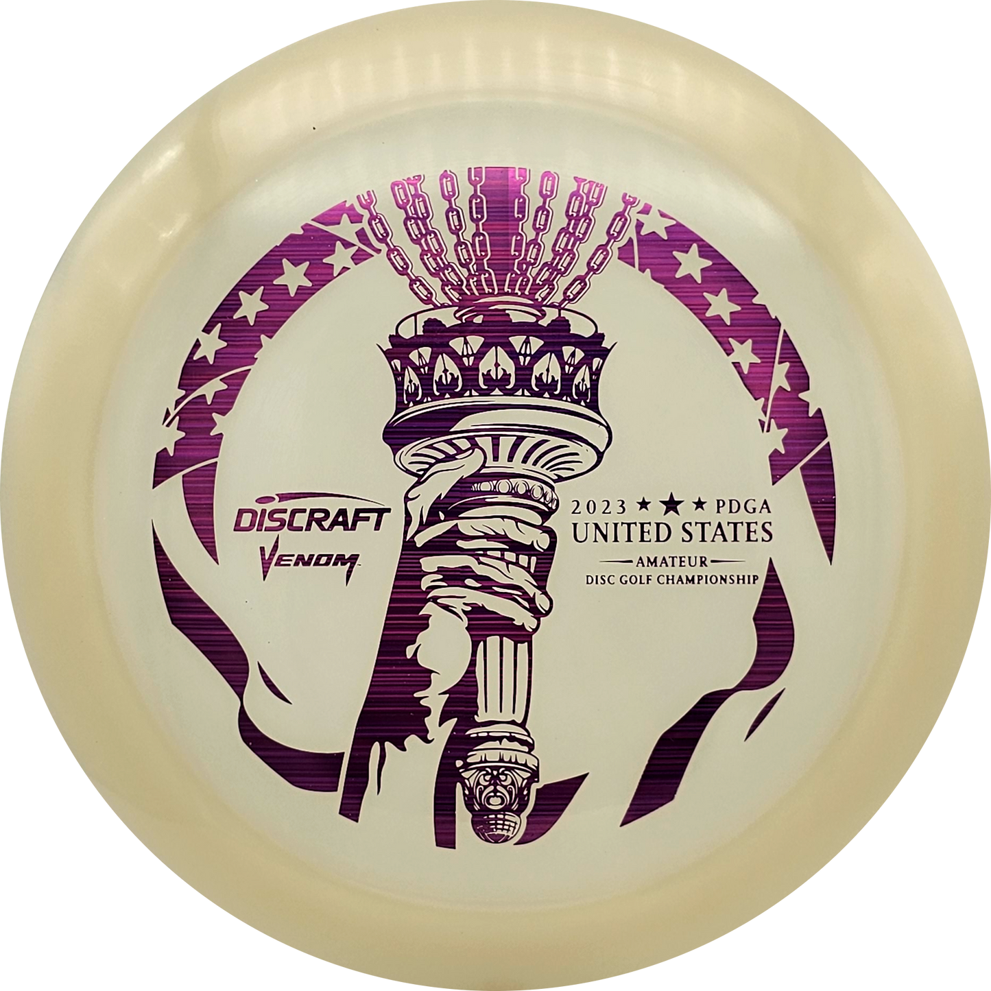 Discraft USADGC 2023 GLO Z Venom - KJ Disc
