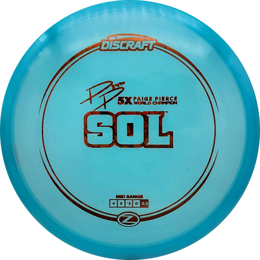 Discraft Z Line Sol - Paige Pierce Signature Series - KJ Disc