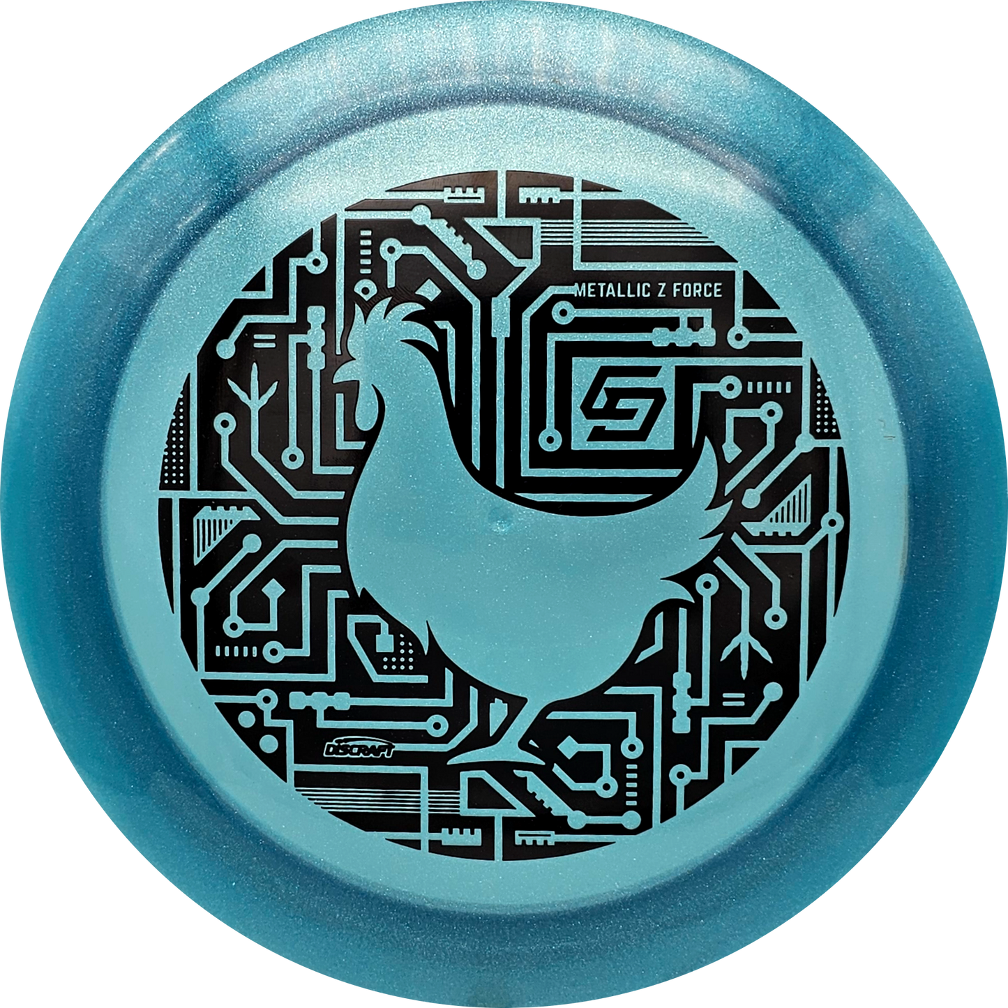 Discraft Z Metallic Force - Chris Dickerson - KJ Disc