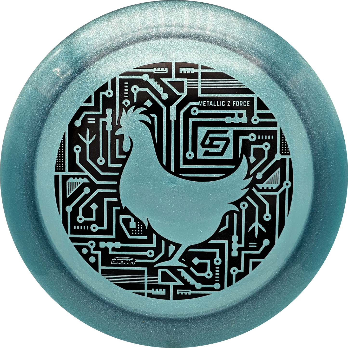 Discraft Z Metallic Force - Chris Dickerson - KJ Disc
