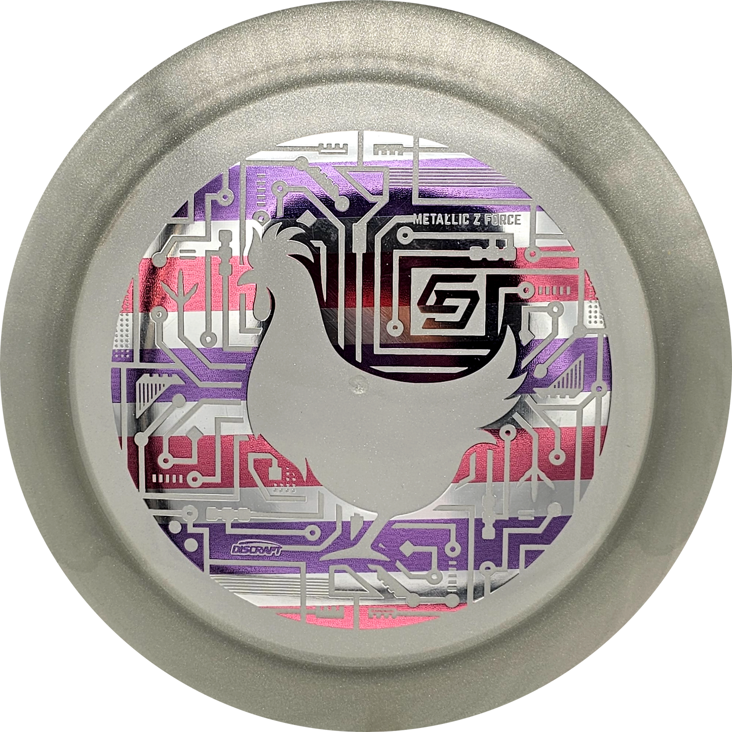Discraft Z Metallic Force - Chris Dickerson - KJ Disc