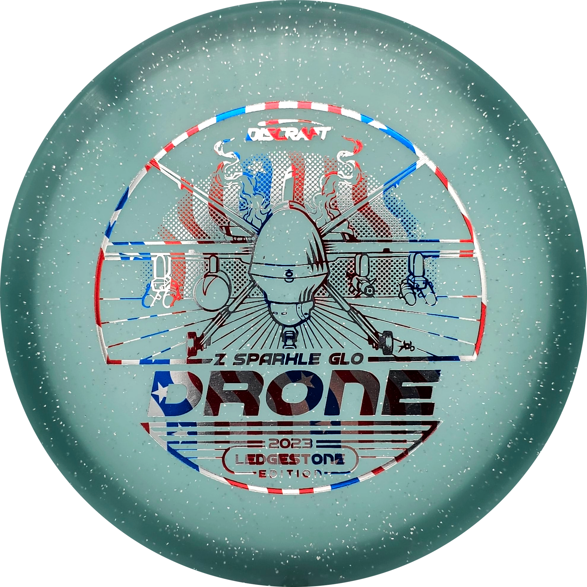 Discraft Z Sparkle Glo Drone - Ledgestone 2023 - KJ Disc