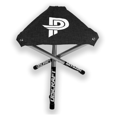 Paige Pierce Logo Tri-Pod Stool - KJ Disc